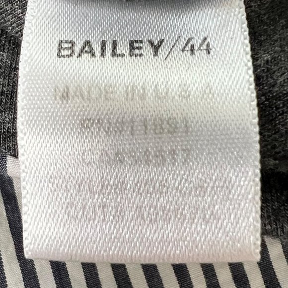Bailey 44 Womens Manchester Gray Crew Neck Sweater Shirttail Hem size Large - Picture 14 of 16